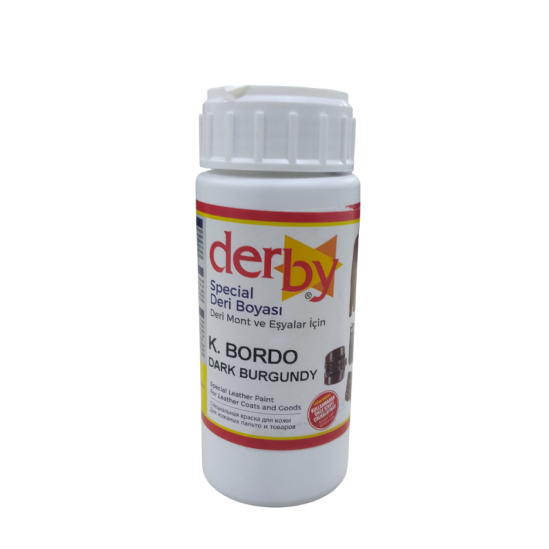 *Краска для кожи Derby Special col-K.Bordo V-100мл (Турция) от магазина Zurnachidi
