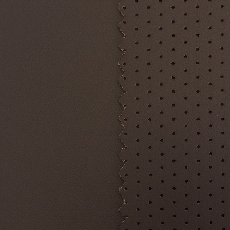 *Экокожа Артефакт Nappa 2192 col-Шоколадный (перфорация) b-1,4м (Россия) от магазина Zurnachidi