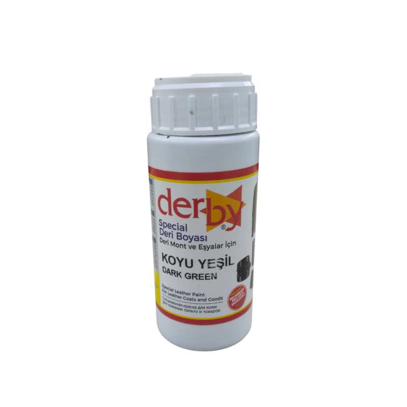 *Краска для кожи Derby Special col-Dark grey V-100мл (Турция) от магазина Zurnachidi