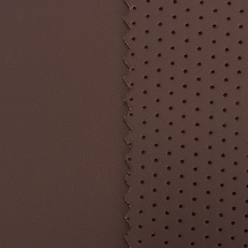 *Экокожа Артефакт Nappa 2122  col-Каштановый (перфорация) b-1,4м (Россия) от магазина Zurnachidi