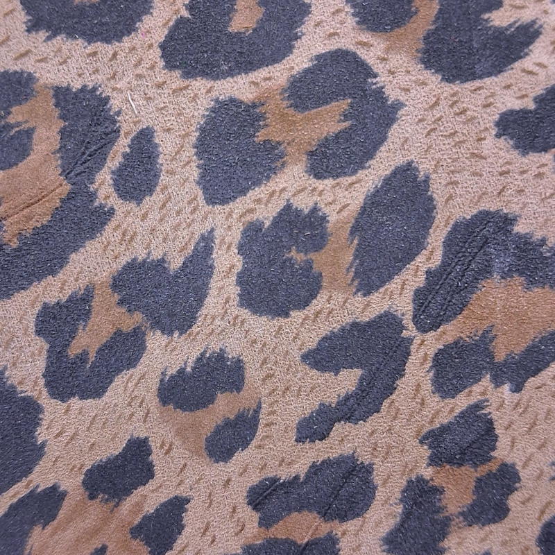 *Велюр (декоративный) Leopard Nub Taupe t-0,9мм (Турция) от магазина Zurnachidi