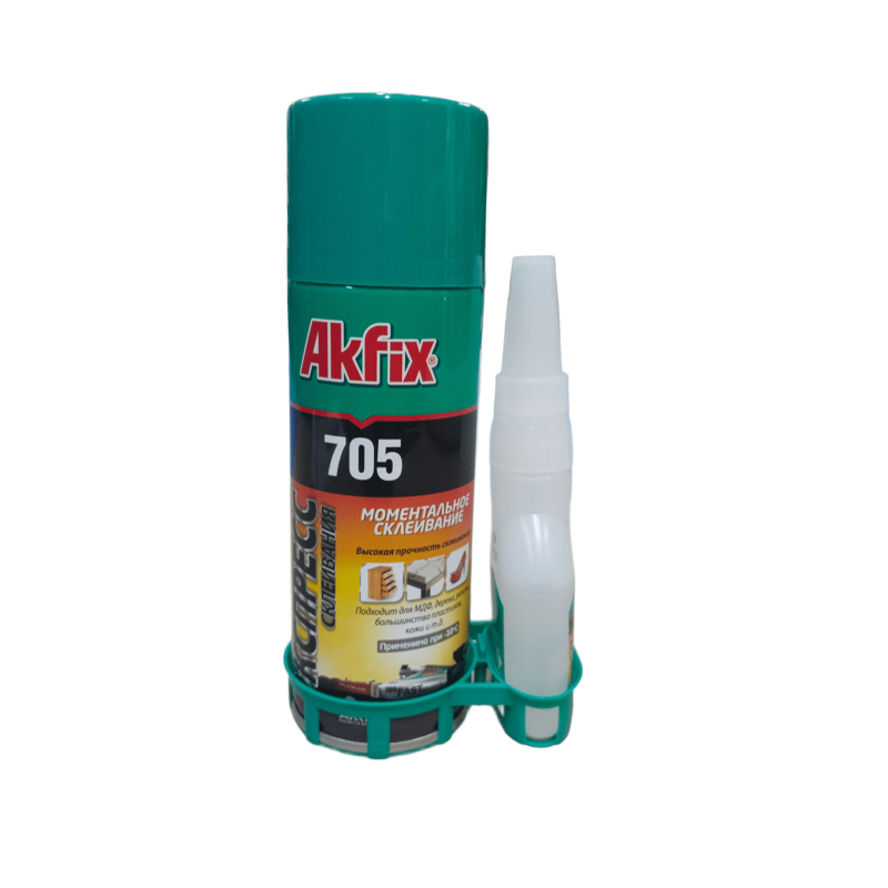 *Клей (двухкомпонентный) Akfix 705 V-200мл (Турция) от магазина Zurnachidi