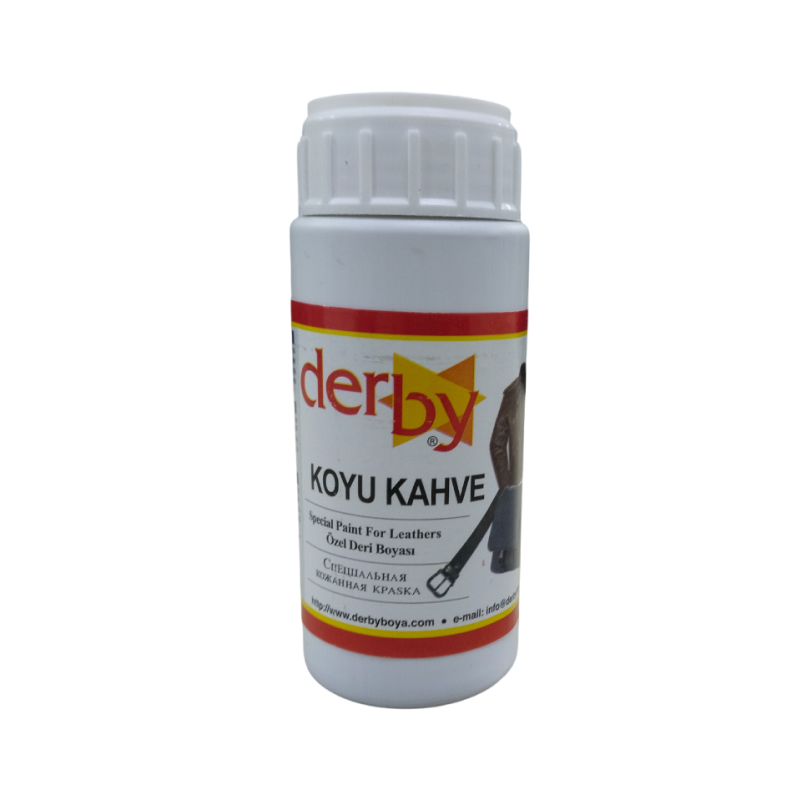 *Краска для кожи Derby Special col-Koyu kahve V-100мл (Турция) от магазина Zurnachidi