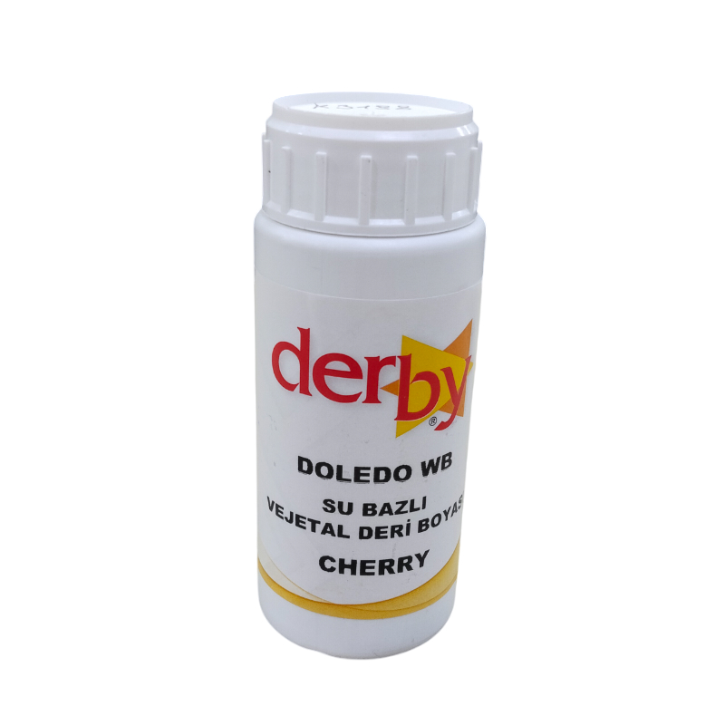 *Краска для кожи (для растительного дубления) Derby Doledo WB col-Cherry V-100мл (Турция) от магазина Zurnachidi