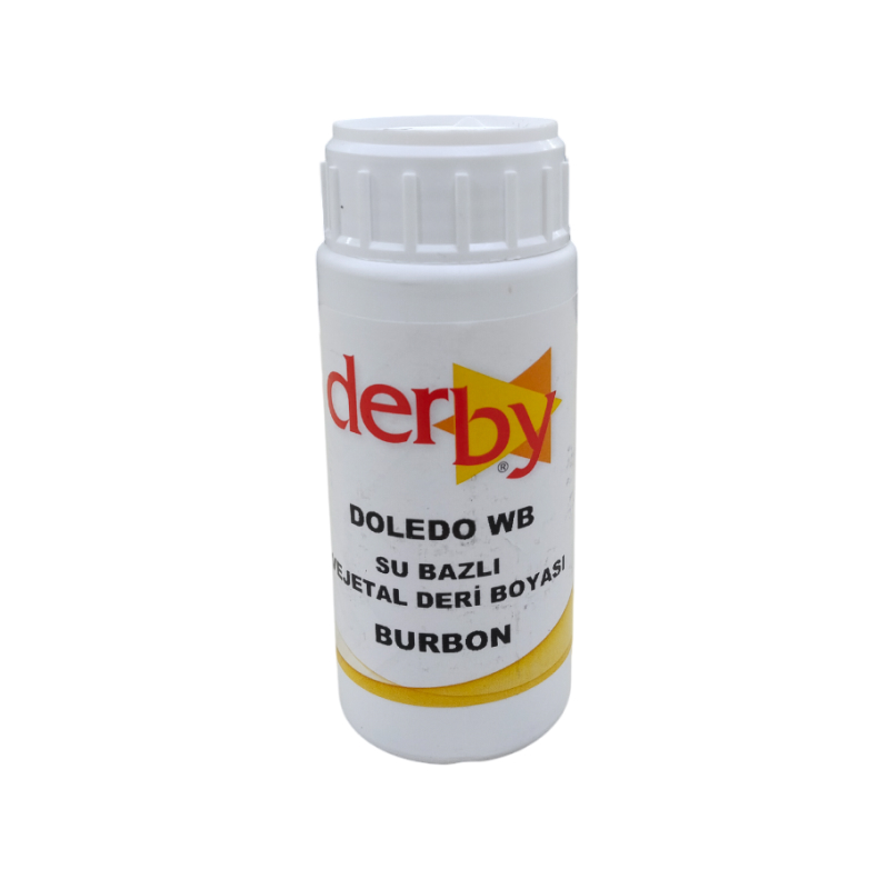 *Краска для кожи (для растительного дубления) Derby Doledo WB col-Burbon V-100мл (Турция) от магазина Zurnachidi