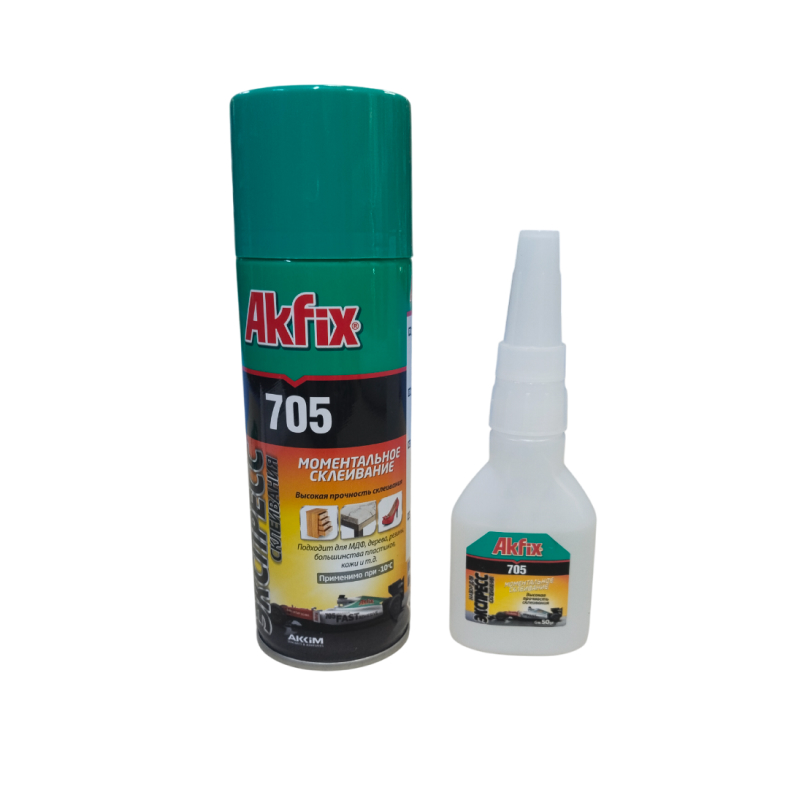 *Клей (двухкомпонентный) Akfix 705 V-200мл (Турция) от магазина Zurnachidi