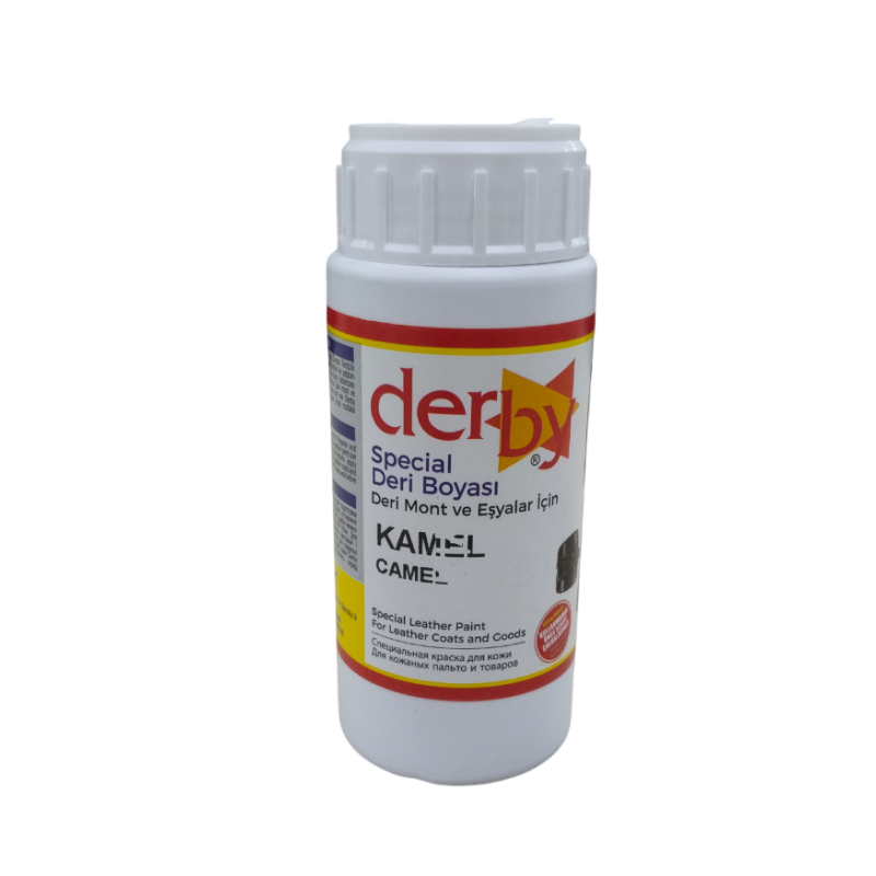 *Краска для кожи Derby Special col-Camel V-100мл (Турция) от магазина Zurnachidi